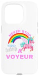 iPhone 15 Pro Fun Graphic-Never Stop Being A Voyeur Case