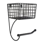 DII Rustic Farmhouse Bathroom Décor, Metal, Black, Toilet Paper Holder