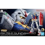 Bandai Véritable Grade Rg 1:144 RX-78-2 Gundam Ver. 2.0 Gundam Model Kit