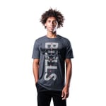 Unk NBA T-Shirt à Manches Courtes pour Homme avec Logo en T Anthracite Taille XXL