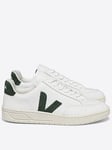 Veja Men's V-12 Trainers - White/Green, White/Green, Size 10, Men