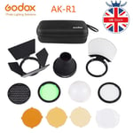 UK Godox AK-R1 Accessories Color Filter Diffuser Dome Kit with Magnetic for V1