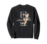 Pinup Girl The Bloody 100th Group and B17 Flying Fortress Sweatshirt