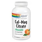 Cal-Mag Citrate 90 Chews By Solaray