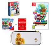 Nintendo Switch OLED White & Super Mario Bros. Wonder Bundle, Mario & Luigi: Brothership, Princess Zelda Case & Nintendo Switch Online 12 Month Membership Bundle, White