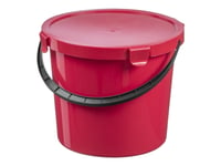 Plast Team Hink Med Lock Berry Cherry 10L Plastteam