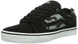 Vans Torer, Men's Low-Top Trainers, Black/Charcoal, 8.5 UK