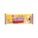 PEDIGREE JUMBONE Os à Mâcher pour Moyen Chien 10-25kg - Lot de 12 Sachets de 2 Os - Friandises Fourrées Saveurs Boeuf et Volaille - Récompense Idéale pour Occuper, Eduquer, Faire Plaisir à son chien