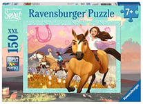 Ravensburger - Puzzle Enfant - Puzzle 150 pièces XXL - Sauvage et libre - Spirit - À partir de 7 ans - Puzzle de qualité supérieure - Carton épais et résistant - Aventure - 10055