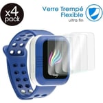 [Pack X4] Film De Protection En Verre Flexible Dureté 9h Pour Montre Connectée Vtech Kidizoom Smartwatch Dx