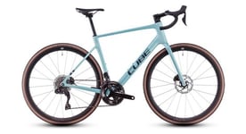 Velo de route cube  attain c 62 slx lagoon  n  black