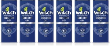 6 x Witch Doctor Skin Treatment Gel Witch Hazel Soothes Skin Vegan Friendly 35g