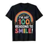 100th Day of School I've Got 100 Reasons to Smile T-Shirt