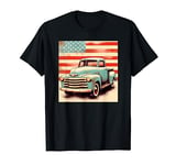 Pick up, American Truck USA Flag Colors, Love Pick up Trucks T-Shirt