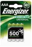 Energizer AAA/LR03 oppladbare NI-Cd 700mAh batteri