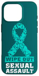 Coque pour iPhone 16 Pro Wipe out sexual assault, prise de conscience de l'agression