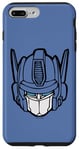 Coque pour iPhone 7 Plus/8 Plus Transformers Optimus Prime Vintage Big Face Poster