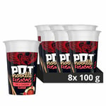 Pot Noodle Fusions Chilli Chicken Instant Snack vegan quick to make noodles 8x 100 g