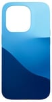 Coque pour iPhone 15 Pro Bleu Minimal