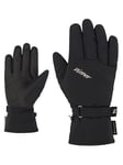 Ziener Gants de Ski/Sports d'hiver pour Femme - Gore-Tex - Très Chauds - Noir - 6