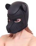 MASQUE CHIEN CHIENNE BDSM CAGOULE JEUX FÉTICHE EN COUPLE DOG LEATHER MASK SM 