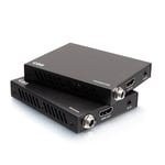 C2G over Cat Extender Box Transmitter to Box Receiver - 4K 60Hz - video/lyd-forlenger - HDMI