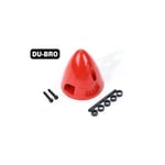 [FR] DU-BRO Spinner - 76mm (3'') - Rosso (1 pz) - 298