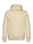 Reg Shield Hoodie Tops Sweat-shirts & Hoodies Hoodies Beige GANT