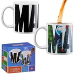 Marvel Mug Avengers - Tasse Mug Thermoréactif 30 cl Thé Café - Idée Cadeau Homme Ado Garcon - Accessoire Officiel