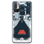 ERT GROUP Coque de téléphone Portable pour Xiaomi REDMI Note 10 5G / POCO M3 Pro Original et sous Licence Officielle Star Wars Motif 023 adapté à la Forme du téléphone Portable, Coque en TPU