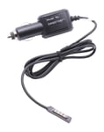 vhbw Chargeur 12V voiture allume-cigare remplacement pour Microsoft W9S-00004 pour ordinateur portable, tablette