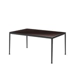 Knoll - 1966 Dining Table, Rektangulär, 152 x 96,5 cm, Svart (Onyx) - Utendørs spisebord - Richard Schultz - Svart - Metall