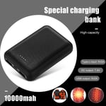 Power Bank, batterie externe pour gilet chauffant, chargeur portable de batterie externe 10000mAh Batterie externe grande capacité