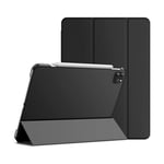 Étui Smart Cover Ipad Pro 12.9 Pouces (2021/2022) Noir À Rabat Avec Support