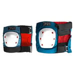 NAD DNA Knee & Elbow Pack Genouillères Skateboard Adultes Unisexe Bleu XL