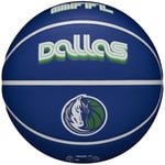 ballons de basket Unisexe, Wilson NBA Team City Collector Dallas Mavericks Ball,