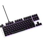 NZXT Function TKL Clavier mécanique Gamer pour PC - Éclairant - Switches RGB linéaires - Switches compatibles MX - Switches remplaçables à Chaud - Clavier Gamer Mecanique DE (QWERTZ) Blanc