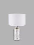 Pacific Ophelia Mercurial Glass Table Lamp, Silver