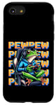 iPhone SE (2020) / 7 / 8 Cute Gaming Frog Pew Video Game Graphic Men Boys Kids Women Case