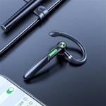 Sormenjälki Touch 5.0 Bluetooth Headset Handsfree HIFI Stereo Langaton korvakoukku kuuloke Vedenpitävä kuuloke mikrofonilla 110mAh litiumakku