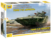 Zvezda 5057 500785057-1:72 T-15 TBMP Armata Russ.Heavy Infant. - Kit de modélisme en Plastique - Kit de Construction pour débutant détaillé, Non laqué