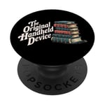 The Original Handheld Device Book Fair Book Lover PopSockets PopGrip Adhésif