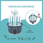 ⭐️ Babymoov Turbo Pure 3-in-1 STEAM Steriliser Dryer Purified Bottle Storage NEW