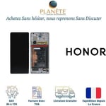 Original Ecran LCD Sur Châssis et Batterie Cristal Argent Pour Honor 70 0235ACMG