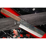 Japanilainen vihannesveitsi Nakiri Ittetsu Shirogami IW1185 16.5cm