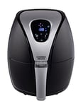 Deluxe Kitchen Hot Air Fryer - Air Fryer - 2.4 Litres - 1300-1500 Watt - 80% Less Fat - Timer - Digital Screen