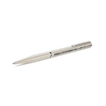 Swarovski Crystal Shimmer Glide ballpoint pen, Beige, Beige lacquered, Chrome plated