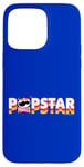 Coque pour iPhone 15 Pro Max Pringles Music Retro Pop Star Mr P.