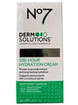 No7 Derm Solutions Dry & Sensitive Skin 100 Hour Hydration Cream 50ml