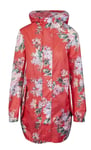 Joules 216935 GoLightly Pink Hall Floral Packaway Jacket Waterproof Mac Coat 6